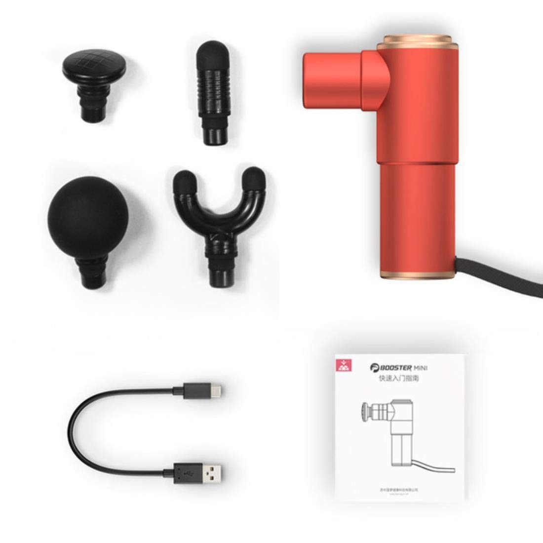Portable Mini Massage Gun for Muscle Relief - Handheld Deep Tissue Massager for Neck, Back & Body Pain Therapy - Perfect for Athletes, Gym Recovery & Home Relaxation