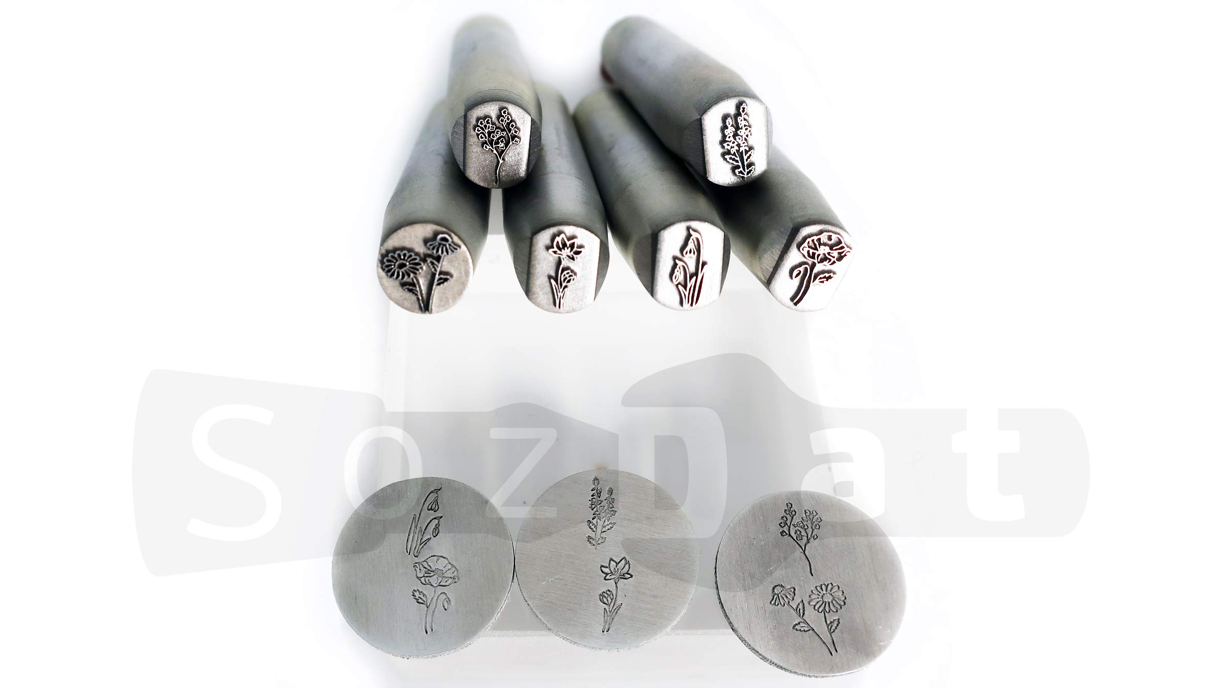 Custom Metal Stamp for Jewelry Making & Metal Stamping - Personalized Steel Punch Stamp with Logo Design - DIY Metal Branding Tool for Jewelers, Crafts & Leather Work (Ideal for Jewelry, Keychains & Leather Crafts)