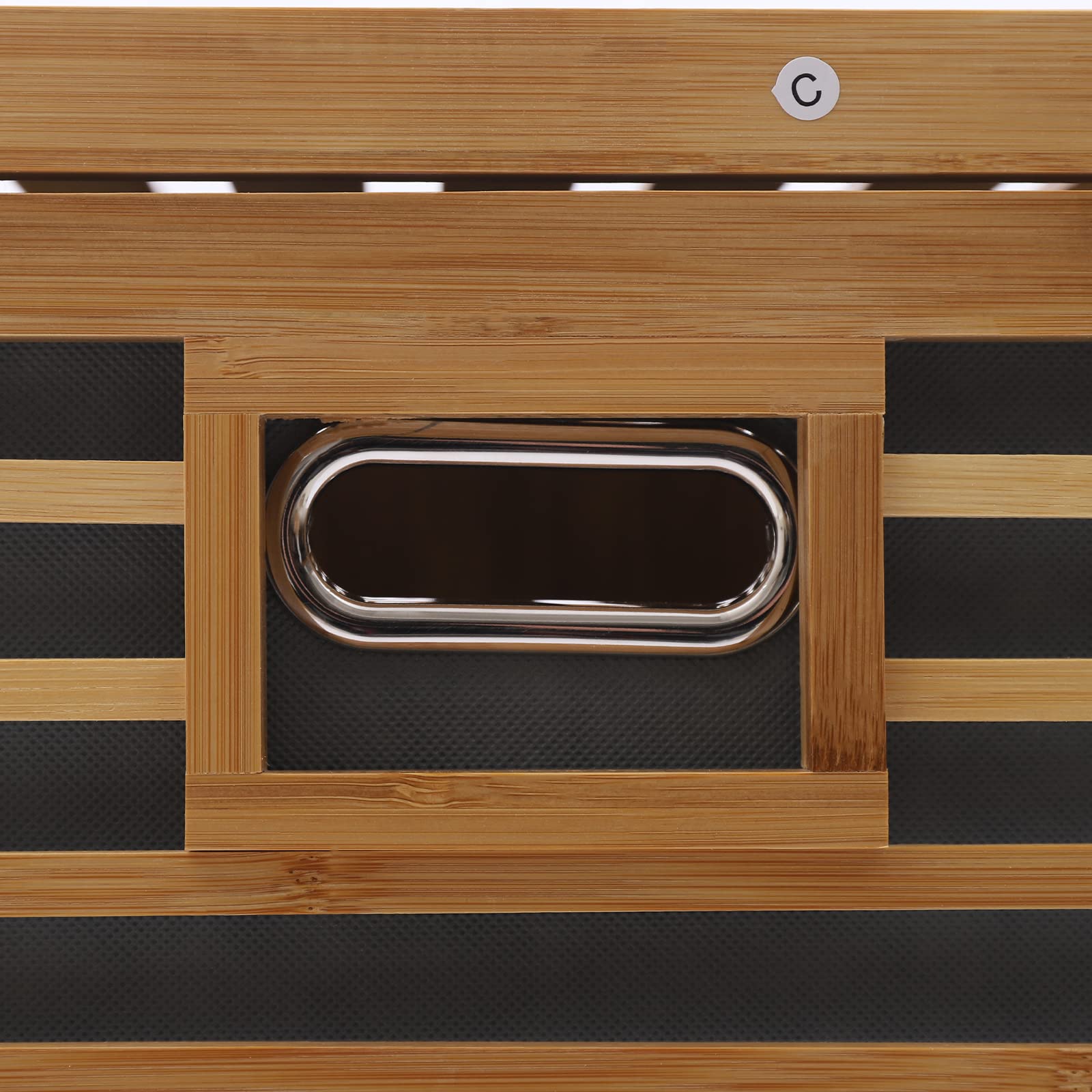 Eco-Friendly Bamboo Laundry Basket with Storage Shelf - Multi-Purpose Closet Organizer, Toy Storage Bin & Hamper for Dorm, Bedroom & Laundry Room - Perfect for Home Organization & Space Saving
