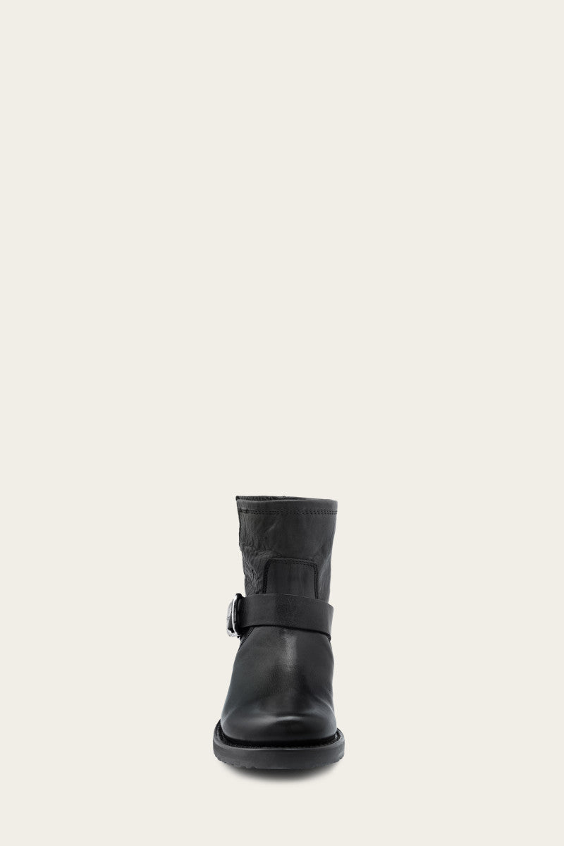 Black Veronica Bootie - Stylish Ankle Boots for Women | Perfect for Casual Outfits, Office Wear & Date Nights