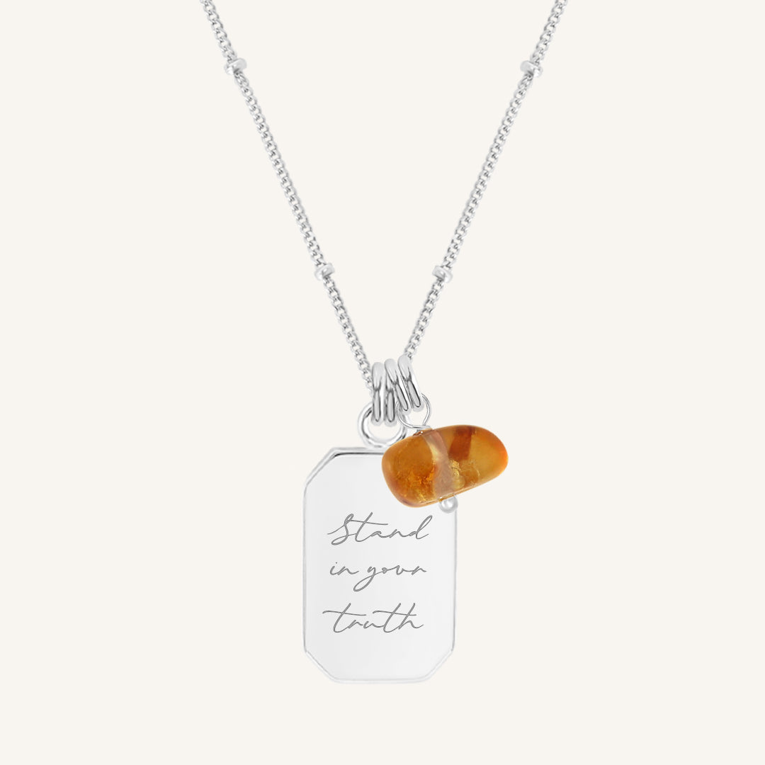 Brooke Blurton Stand in Your Truth Necklace - Inspirational Women's Jewelry for Everyday Wear & Special Occasions