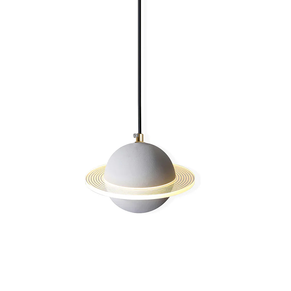 Artsy Planet Pendant Light - Modern Celestial Ceiling Fixture for Bedroom, Living Room & Nursery Decor | Solar System Inspired Lighting for Home & Office