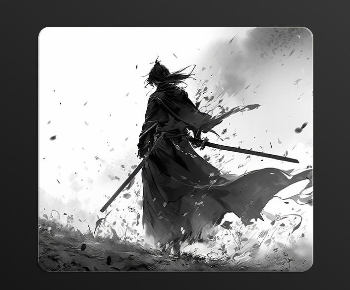 Premium Tempered Glass Mouse Pad - Large (12