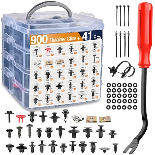 900Pcs Clips + 41 Remover