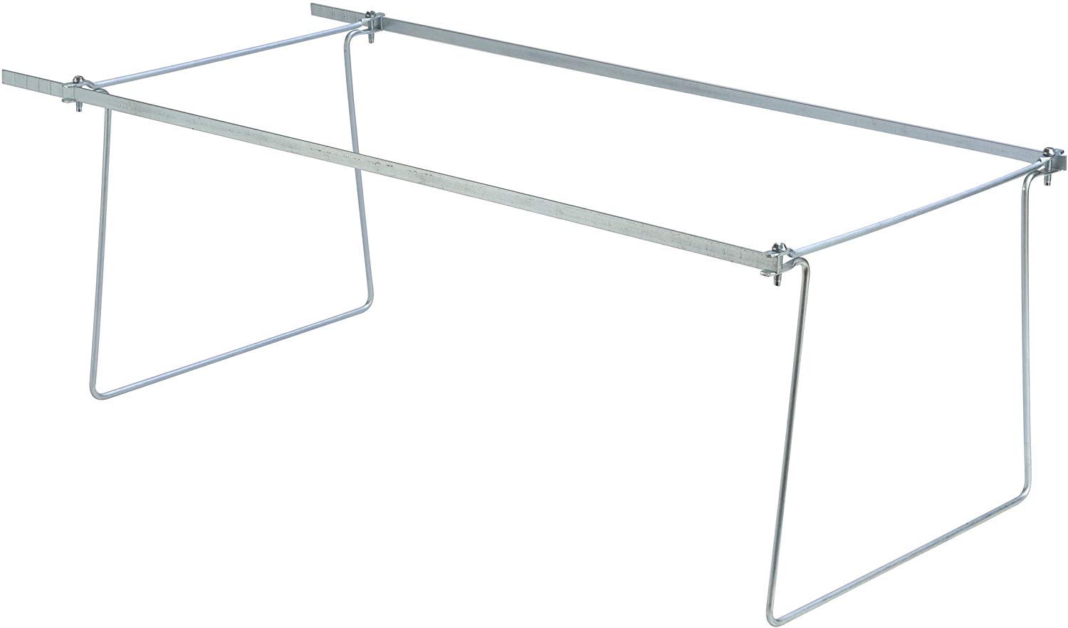 Officemate Steel Hanging File Frames - Letter Size (2 Pack of 6 Sets, Total 12) - Durable File Organizer for Office, Home & School Document Storage