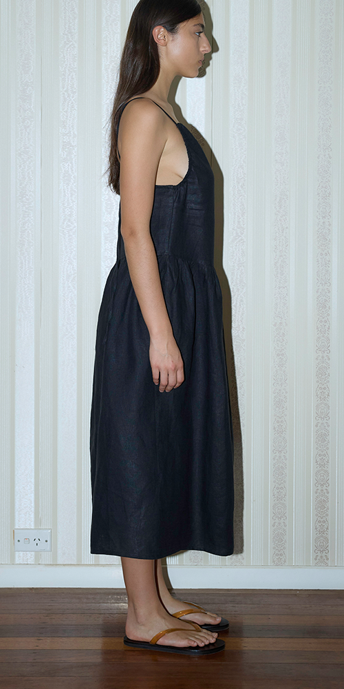 Elegant Black Gathered Halter Dress for Women - Perfect for Summer Parties, Beach Vacations & Date Nights