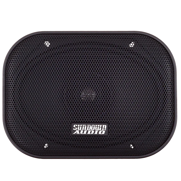Sundown Audio E-68CX 6x8 Inch 2-Way Coaxial Car Speakers - Pair - High Power Handling, Clear Sound for Cars, Trucks & SUVs - Perfect for Upgrading Factory Audio Systems
