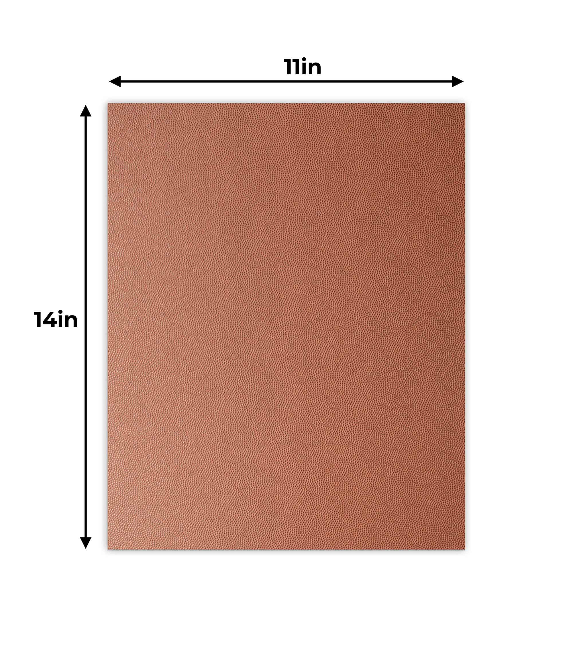 CountryArtHouse Acid-Free 11x14 Football Texture Backing Board - 10 Uncut Photo Mat Sheets for Framing Sports Memorabilia & Team Photos
