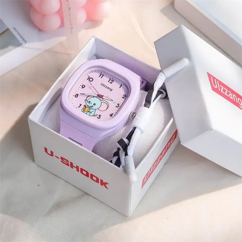 Stylish Elephant Design Wristwatch for Men & Women - Waterproof & Durable - Perfect for Casual, Office & Outdoor Activities