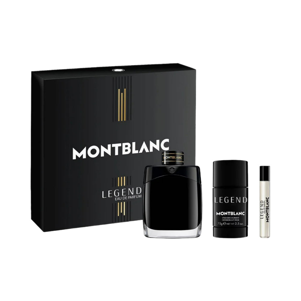 Legend 3 Piece Eau de Parfum Set - 100ml Luxury Perfume Collection for Men & Women - Perfect for Gifts, Date Nights & Special Occasions