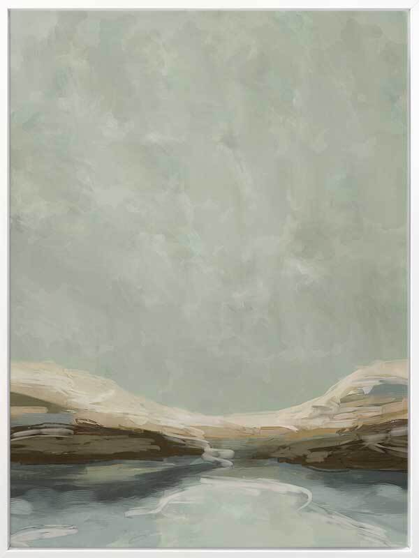 Afternoon Stroll Canvas Art Print - Handmade Landscape Wall Decor for Living Room, Bedroom & Office - Perfect for Home Decor & Gift Giving