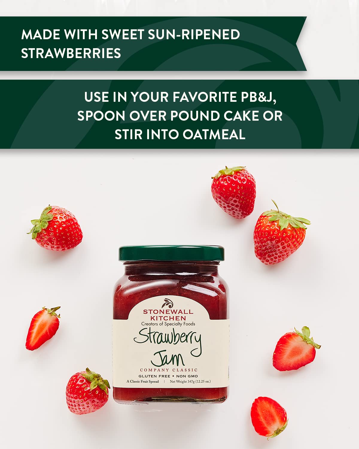 Stonewall Kitchen Double Chocolate Pancake & Waffle Mix with Strawberry Jam 2-Pack - Gourmet Breakfast Bundle for Pancakes, Waffles & Toast - Perfect for Family Brunches & Holiday Gifting