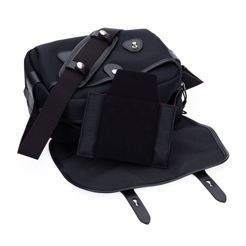 Billingham SL2 Camera Bag - Double Black - Waterproof & Durable DSLR/SLR Shoulder Bag for Photographers - Perfect for Travel, Hiking & Outdoor Photography