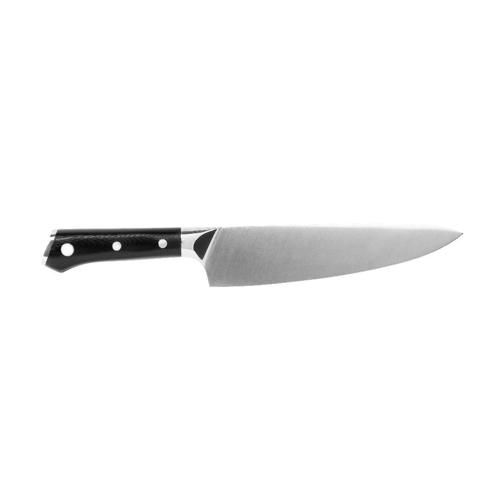 ZLINE 8-Inch Professional German Steel Chef Knife - High Carbon Stainless Steel Kitchen Knife for Precision Cutting, Slicing & Dicing - Perfect for Home Chefs & Professional Kitchens (KCKT GS)