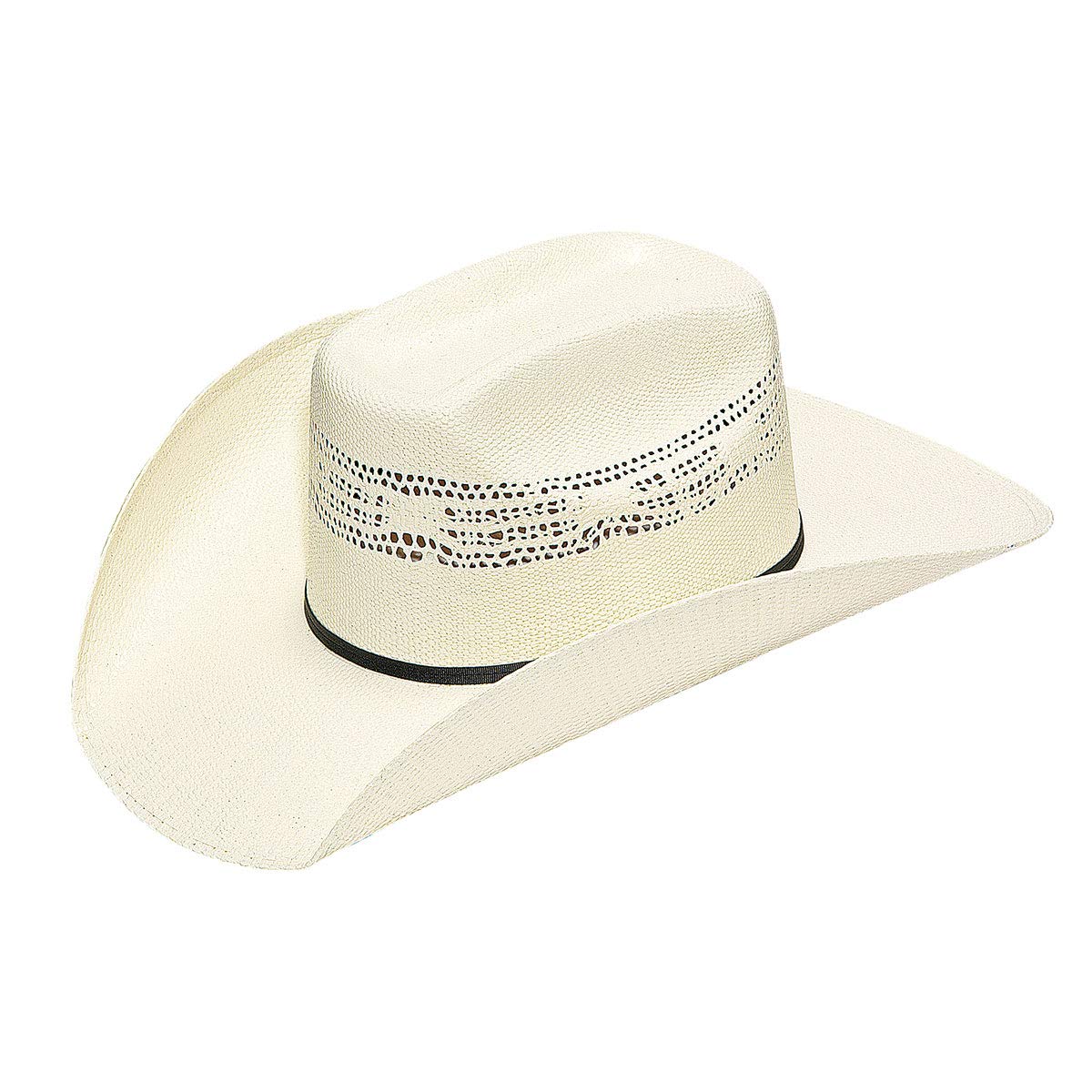 Twister Bangora Cattleman Crown Hat Ivory - Western Cowboy Hat for Men & Women - Perfect for Rodeo, Country Music Festivals & Outdoor Adventures