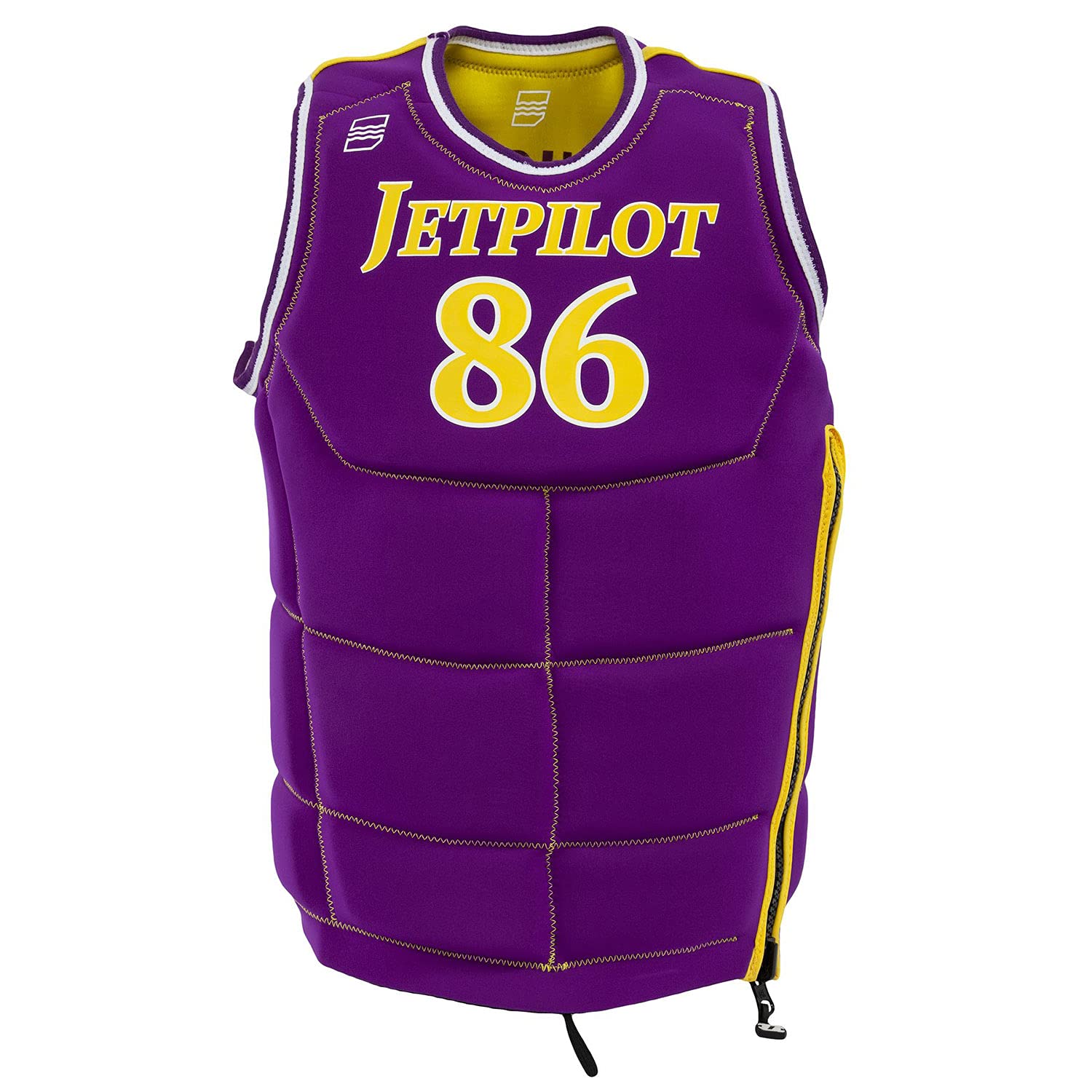 JetPilot Bonifay Baller Neoprene Comp Vest - Non-USCG Approved PFD for Jet Ski, Water Ski, Wakeboard & Kayak | High-Performance Competition Life Jacket for Water Sports & Boating Activities