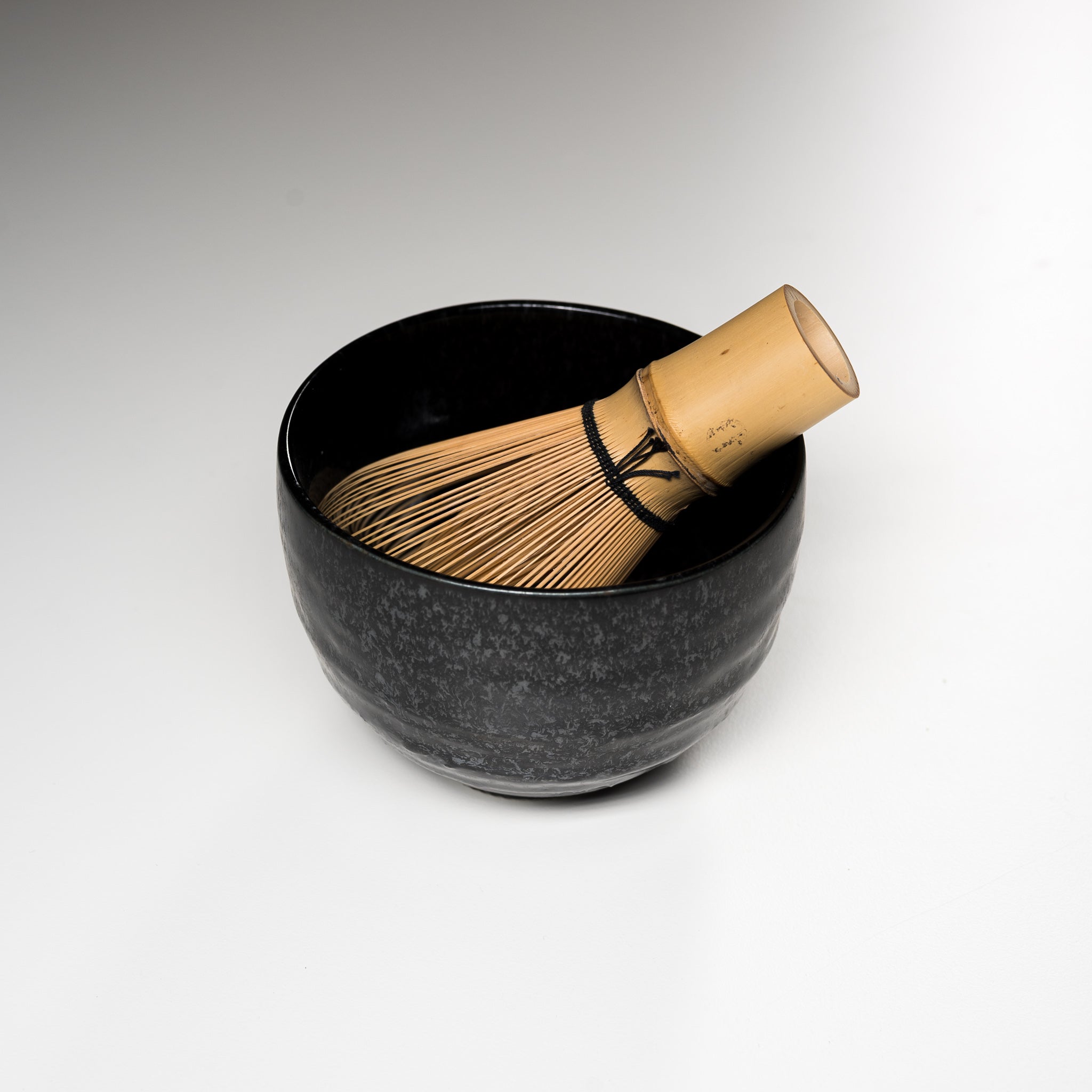 Premium Matcha Bowl - Midnight Black Ceramic Tea Cup for Japanese Tea Ceremony, Traditional Chawan for Whisking Matcha Powder, Perfect for Home Tea Rituals & Zen Meditation