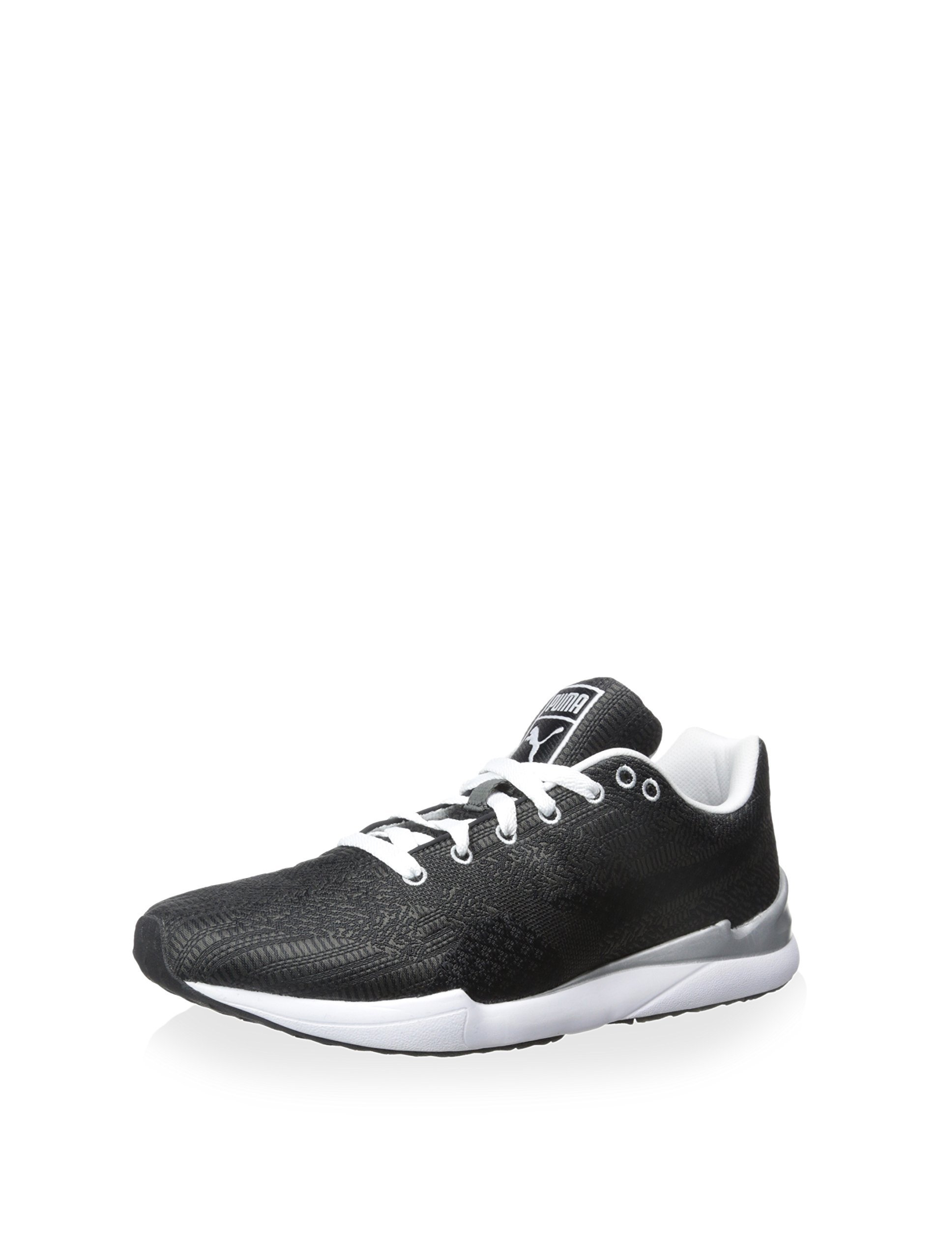 Puma Men's Xs500 Woven Sneakers - Dark Shadow/Black/White - Size 9.5 M US - Lightweight Comfortable Running Shoes for Men - Perfect for Jogging, Gym Workouts & Casual Wear