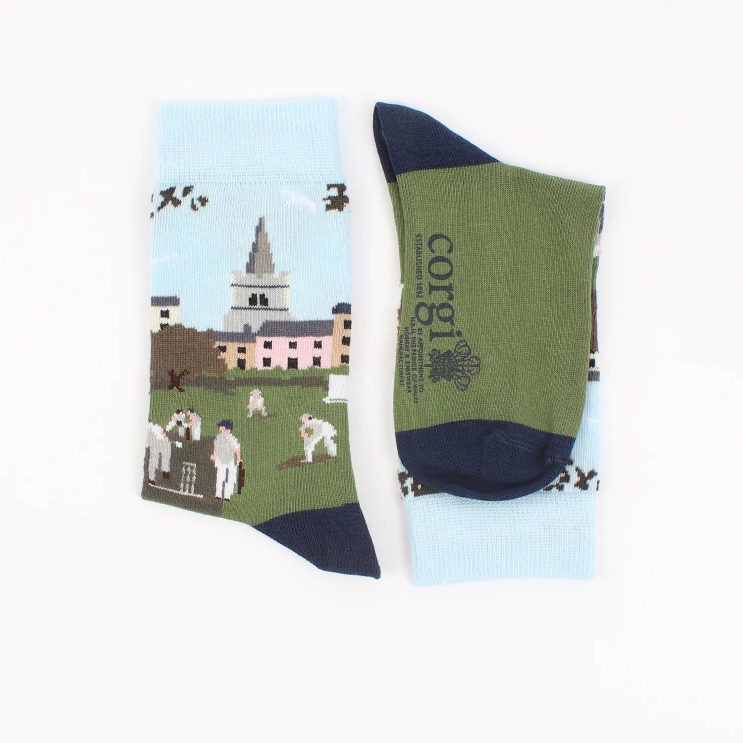 Kids Cricket Scene Cotton Socks - Soft Breathable Ankle Socks for Boys & Girls - Perfect for Sports, School & Everyday Wear
