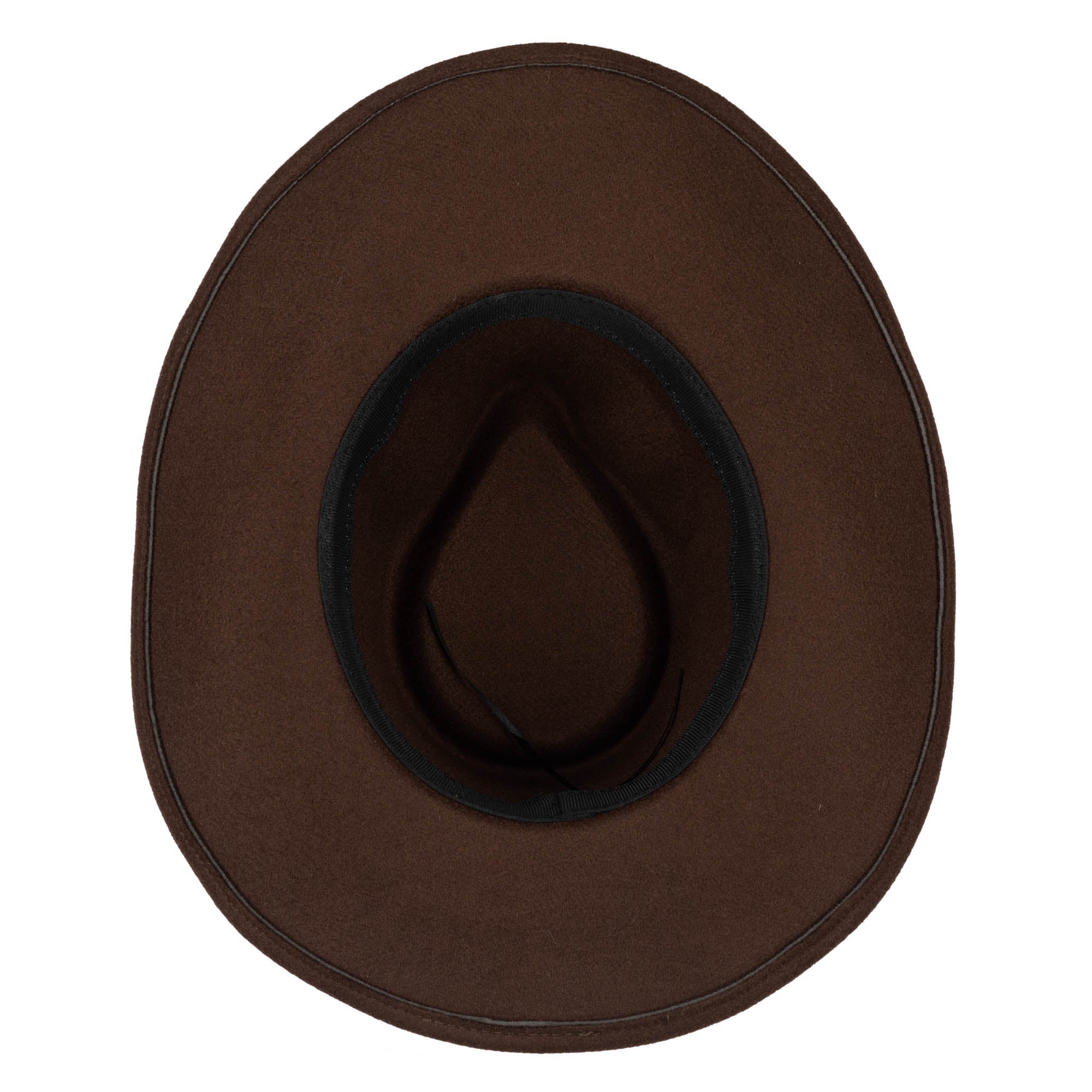 Stylish Faux Felt Pinch Crown Cowboy Hat - Western Fashion Accessory for Men & Women | Perfect for Rodeo, Country Music Festivals & Outdoor Adventures