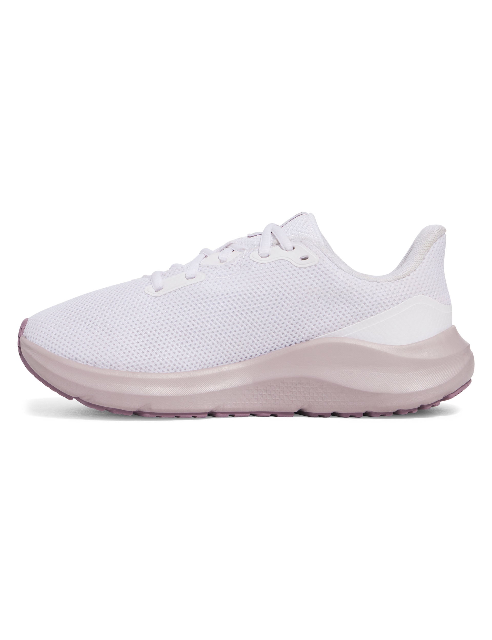 Pursuit 4 Running Shoes for Men & Women - Lightweight Breathable White/Purple Prime Sneakers - Perfect for Jogging, Gym Workouts & Daily Walking