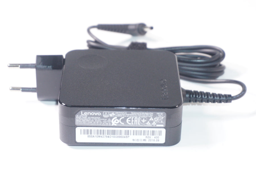 Original Lenovo 65W 20V 3.25A AC Adapter Charger for ThinkPad Laptops - Power Supply for Home, Office & Travel Use
