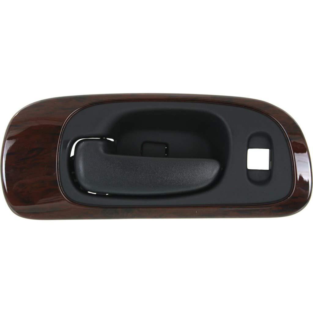 KarParts360 Replacement Interior Door Handle for 1999-2001 Chrysler LHS - Driver Side Front Black with Door Lock Hole | Base Trim | Perfect for Car Door Repair & Maintenance