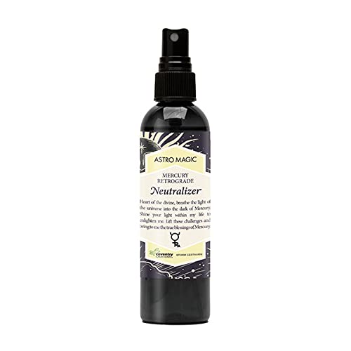 Mercury Retrograde Neutralizer Astro Magic Spray - Spiritual Protection & Energy Cleansing Mist for Home, Office & Meditation