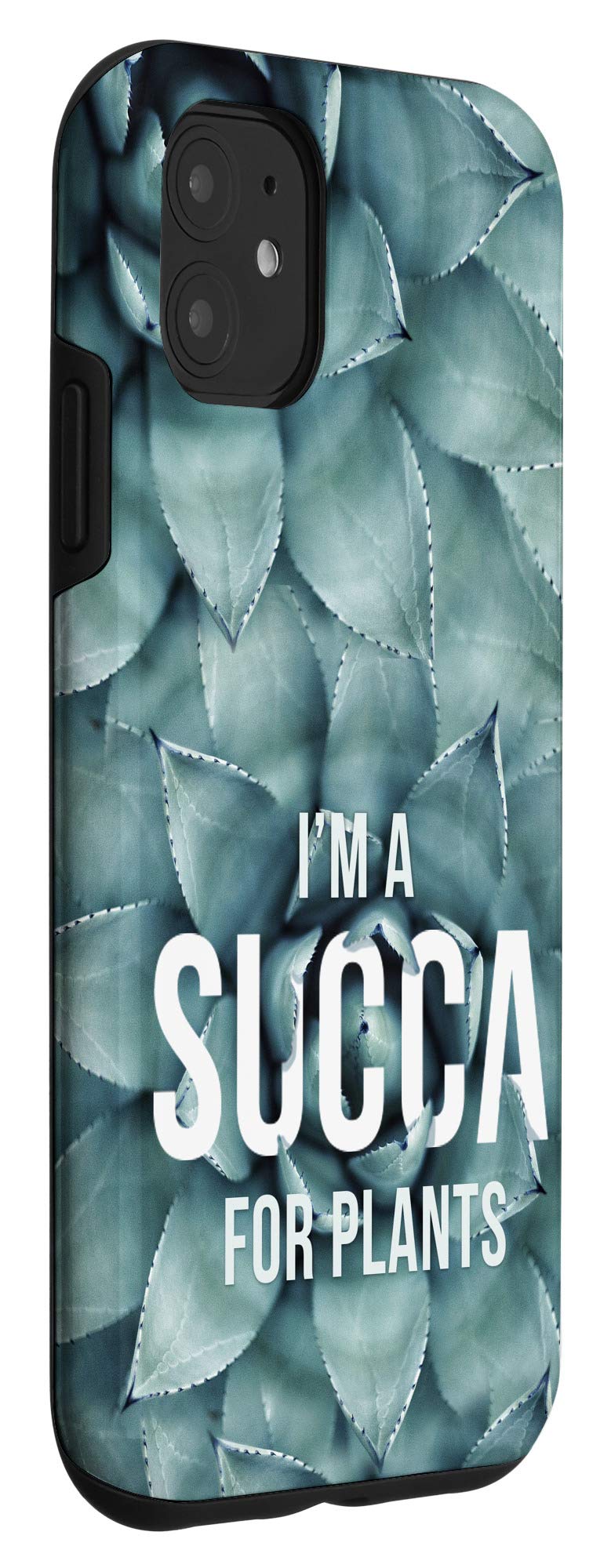 iPhone 11 Case - Succulent & Cactus Botanical Design - Modern Plant-Themed Phone Cover for Succulent Lovers | Perfect for Nature Enthusiasts & Desert Aesthetic