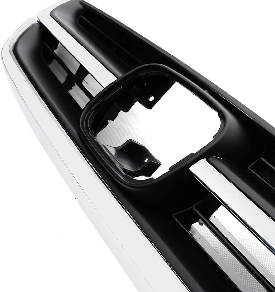 2010-2011 Honda CR-V Front Bumper Grille Assembly - Upper & Lower Grill with Headlight Brackets | Replacement for Damaged Grilles | Perfect for Off-Roading & Car Restoration Projects