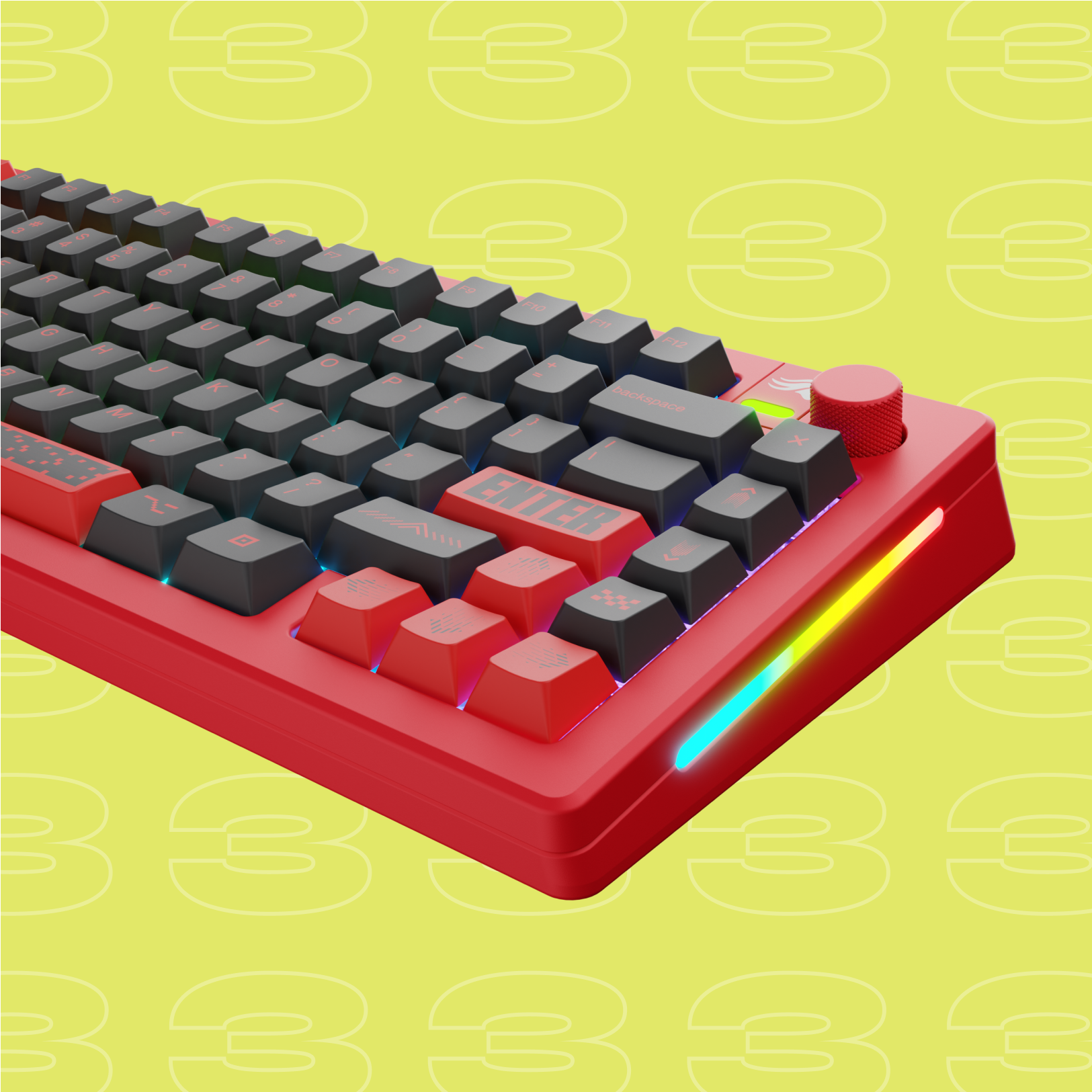 GPBT Pixel Punk Keycaps - Custom Mechanical Keyboard Keycaps for Gaming & Typing - Perfect for PC, Mac & Laptop Keyboards
