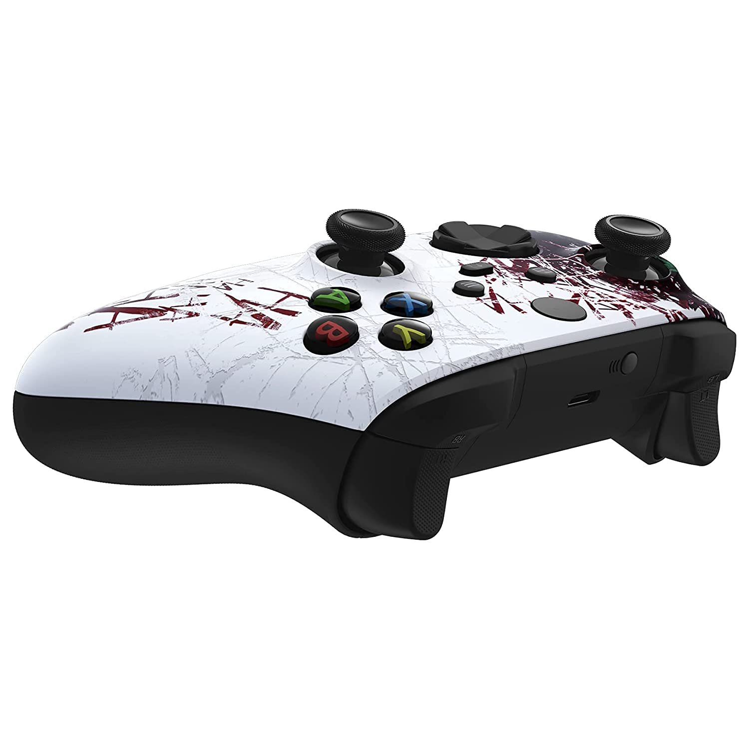 Custom Wireless Xbox Controller for Microsoft Xbox Series X/S & Xbox One - Soft Touch Grip - Personalized Design (X/S Jokester Edition) - Perfect for Gaming, Streaming & Competitive Play