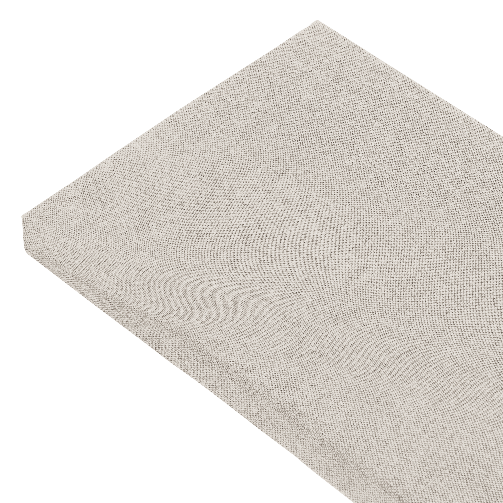 Custom Chenille Bench Cushion - Soft Grey Sofa Seat Pad with Textured Fabric for Indoor/Outdoor Use - Perfect for Patio Furniture, Window Seats, and Dining Chairs