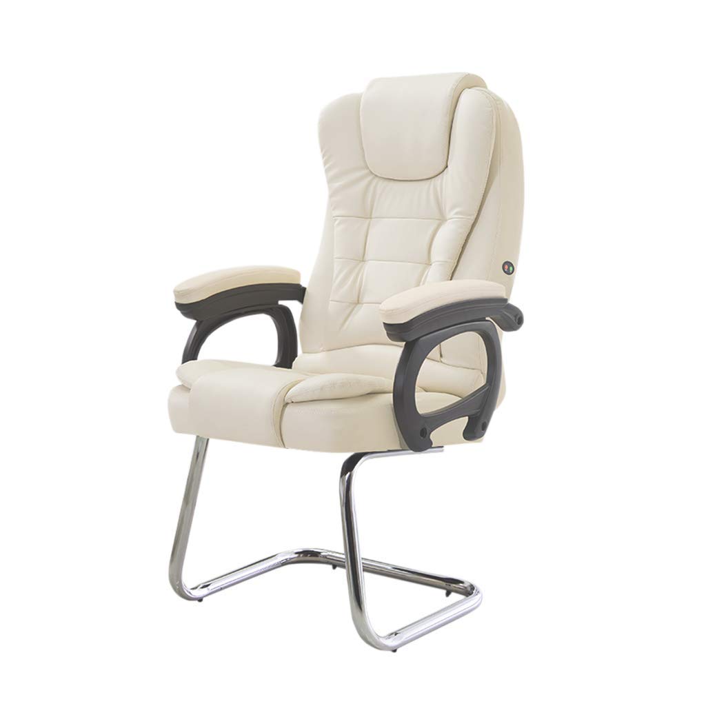 Ergonomic Office Chair with Lumbar Support - Adjustable Height, Breathable Mesh Back, and Comfortable Seat - Ideal for Home Office, Gaming, Conference Rooms & Hotels (White)