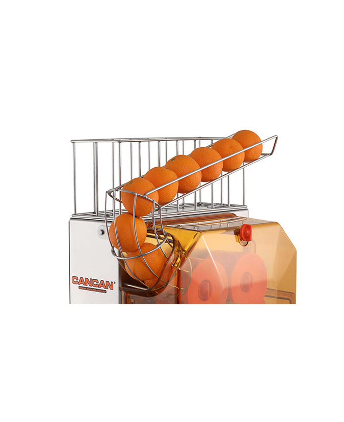 Cancan® 28 Cafe Type Automatic Orange Juicer - Commercial Grade Citrus Press for Restaurants, Bars & Home Use - Fast & Easy Fresh Juice Extraction