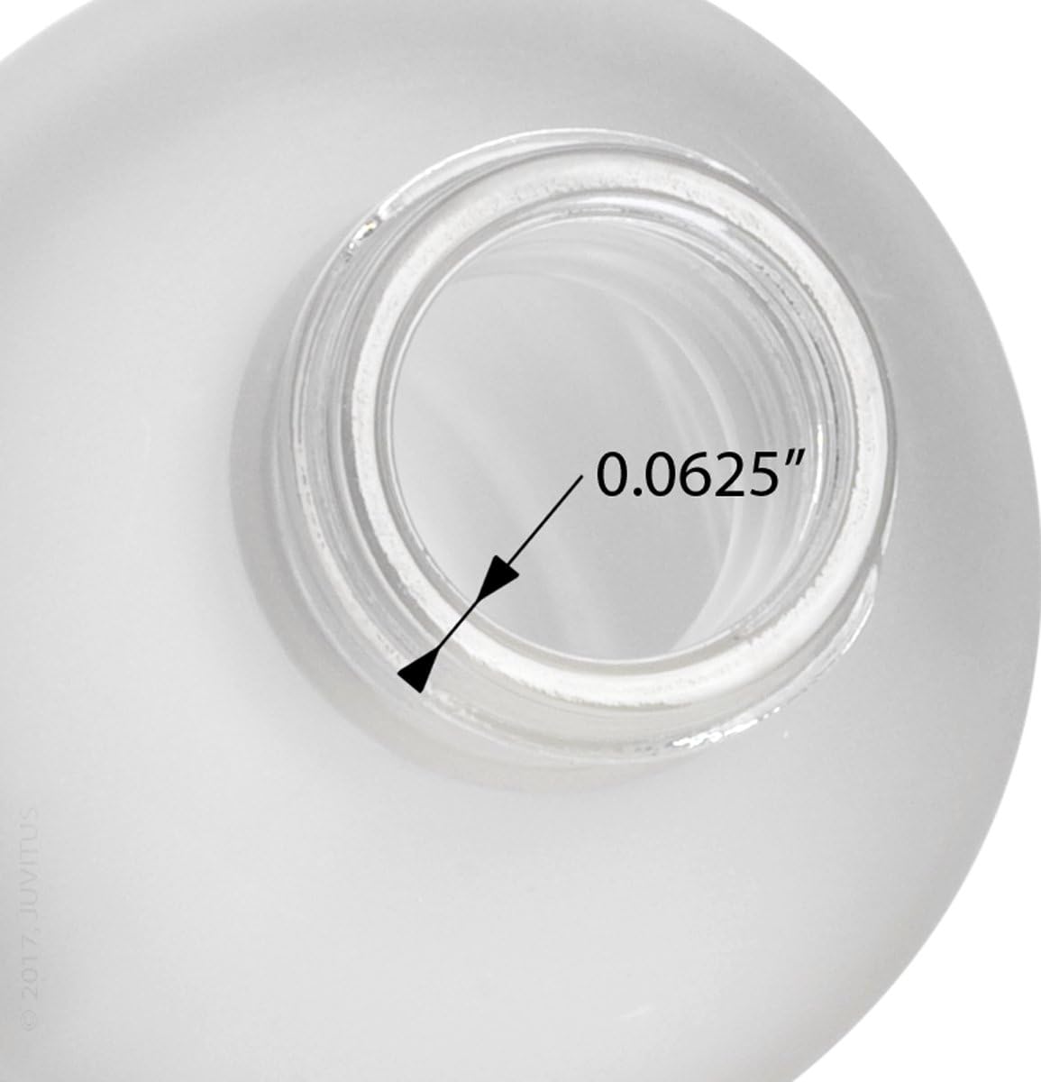 JUVITUS 4 oz Frosted Clear Glass Boston Round Bottle with Black Glass Dropper - 6 Pack Set Includes Funnel for Essential Oils, DIY Beauty Products & Herbal Remedies