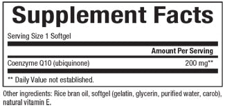 Coenzyme Q10 200mg Softgels - High Potency Ubiquinone Supplement for Heart Health & Energy Support - Supports Cellular Energy Production & Antioxidant Protection - Perfect for Adults Seeking Cardiovascular Wellness & Vitality Boost