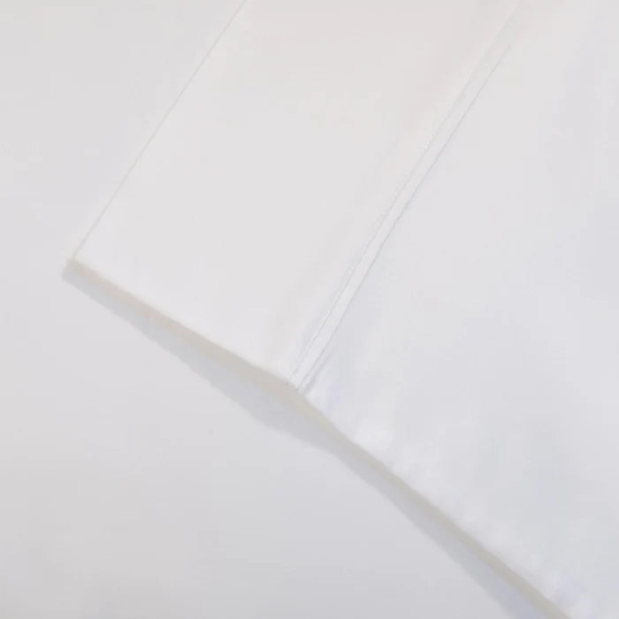 Luxury 700 Thread Count Egyptian Cotton Pillowcase Set - Ultra Soft & Breathable Bedding for Side Sleepers & Hot Sleepers - Perfect for Master Bedroom, Guest Room & Hotel Use