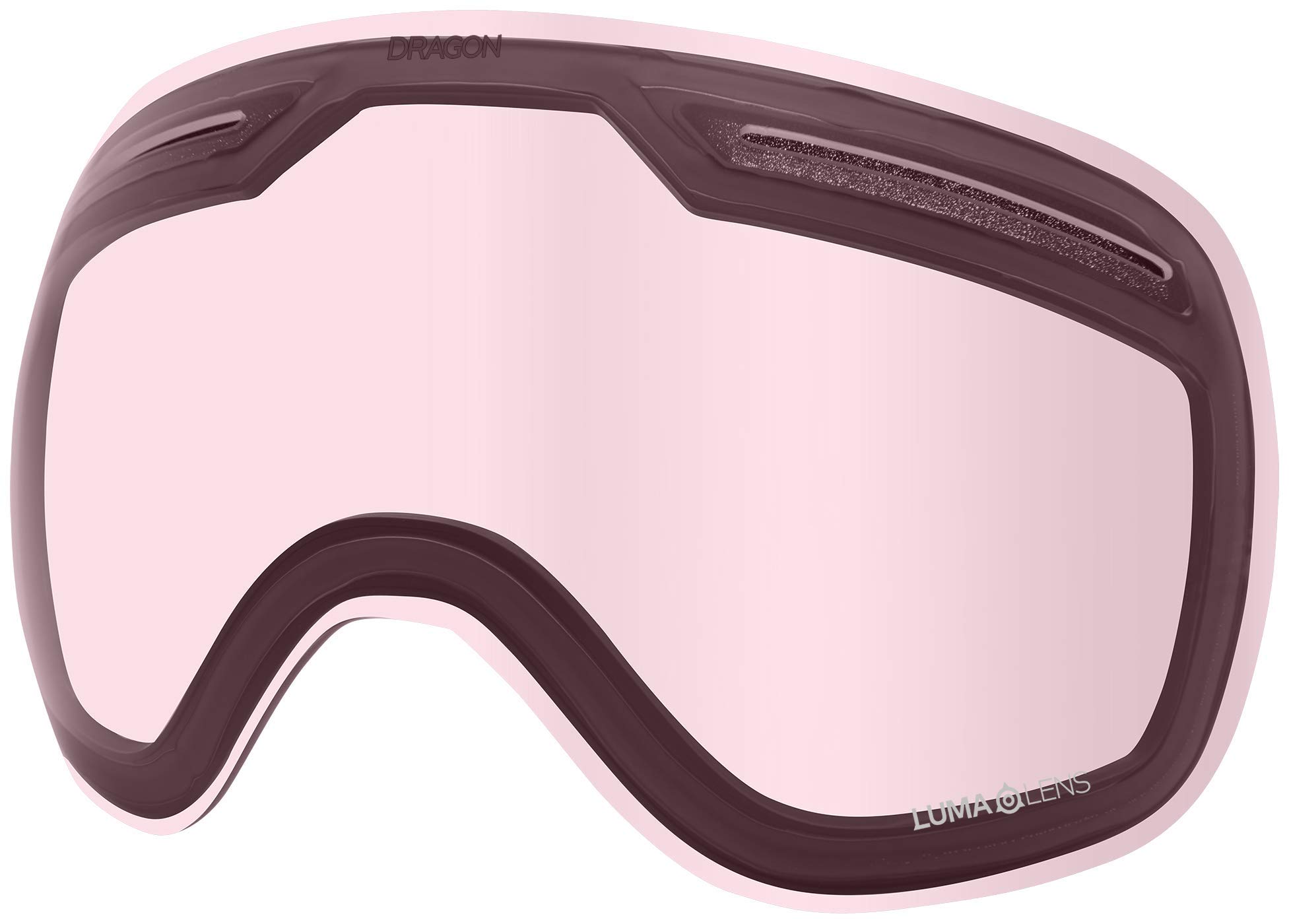 DRAGON DR X1 Bonus Snow Goggles with Split Lens (LLREDION+LLLTROSE) - Anti-Fog UV Protection for Skiing, Snowboarding & Winter Sports
