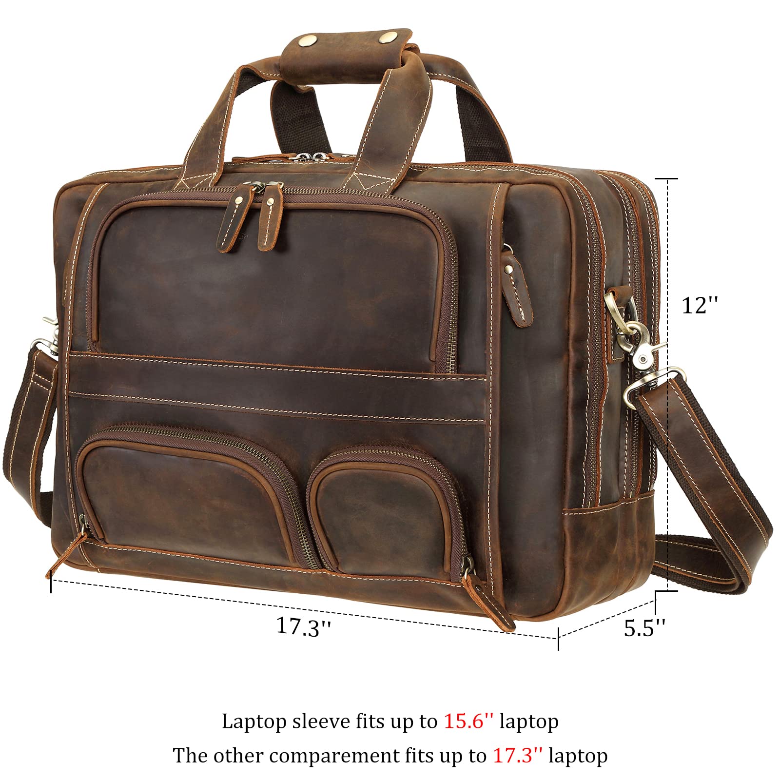 Premium Full Grain Cowhide Leather 17