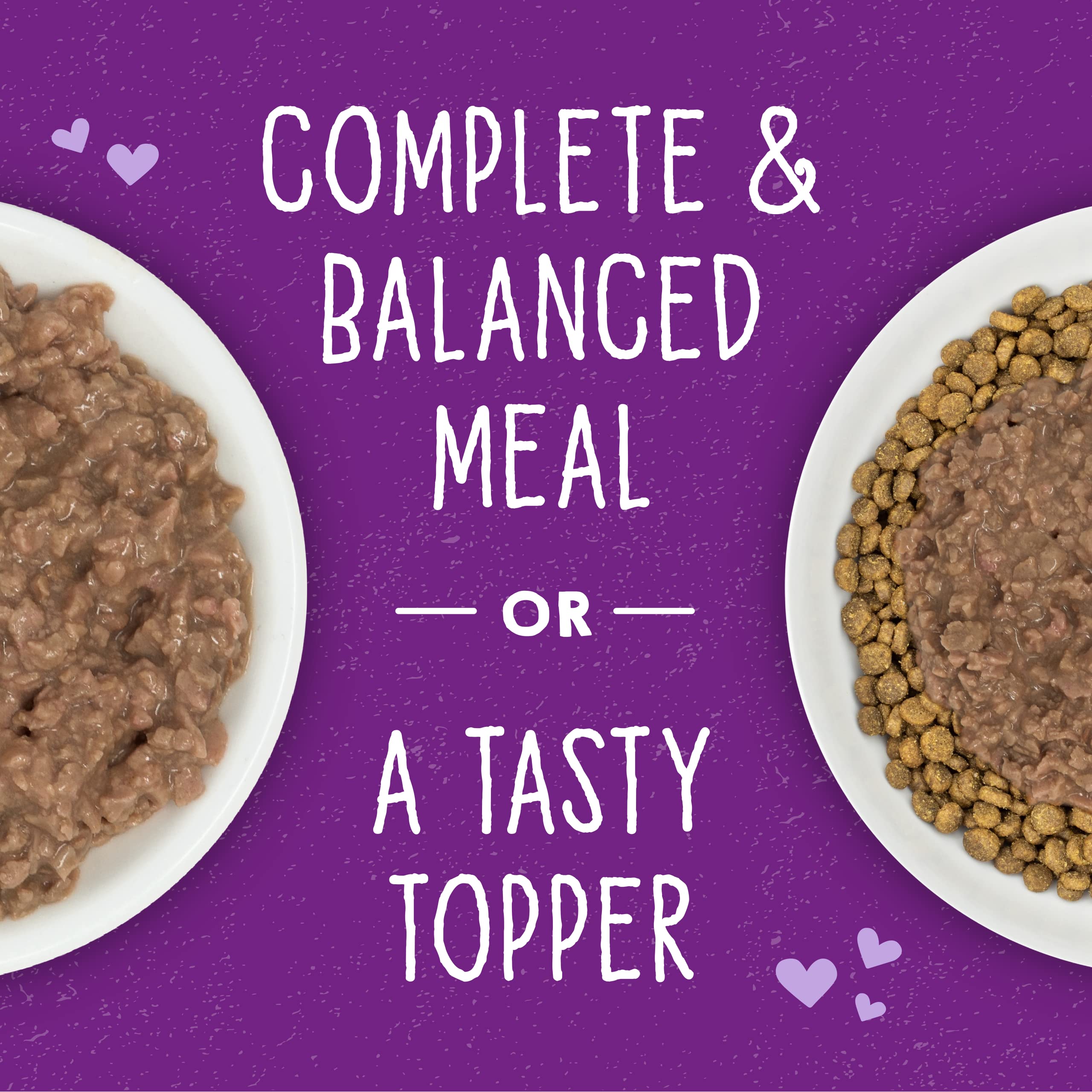 Stella & Chewy's Grain-Free Wet Cat Food - High Protein, Cage-Free Chicken & Duck Recipe in Minced Morsels (24 Pack of 2.8oz Cans) - Perfect for Picky Eaters & Sensitive Stomachs