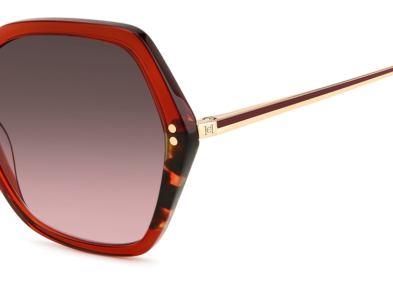 Carolina Herrera HER 0185/S Sunglasses - Luxury Designer Shades for Women, UV Protection & Fashion Statement - Perfect for Beach, Driving & Outdoor Activities