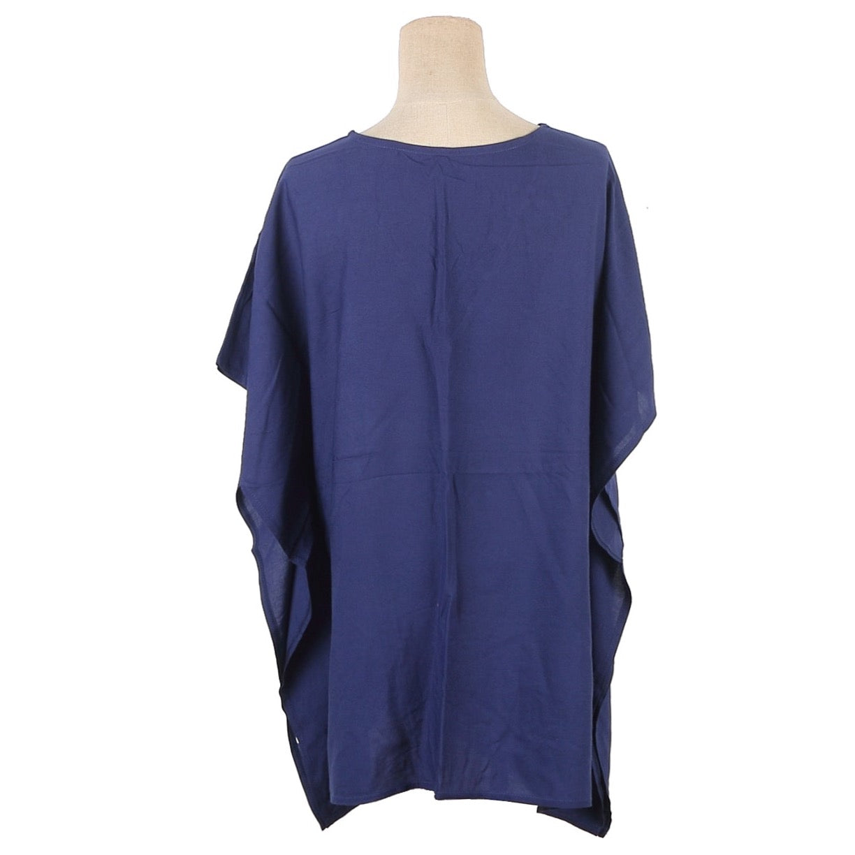 Nikki Solid Blue Cover Up - Lightweight Beach Wrap for Women, Perfect for Swimsuits, Poolside, and Summer Vacations
