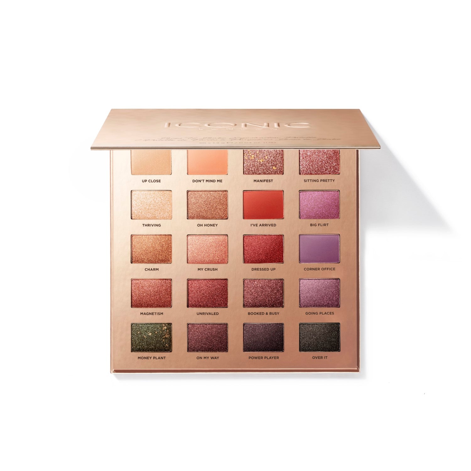 Desk To Dance Eyeshadow Palette - 12 Vibrant Colors, Long-Lasting & Blendable Makeup for Day to Night Looks - Perfect for Office, Parties, and Special Events