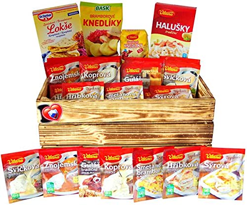 Authentic Czech Sauces & Dumplings Cooking Set - Traditional Czech Republic Food Kit for Home Chefs - Perfect for European Cuisine Lovers & Dinner Parties