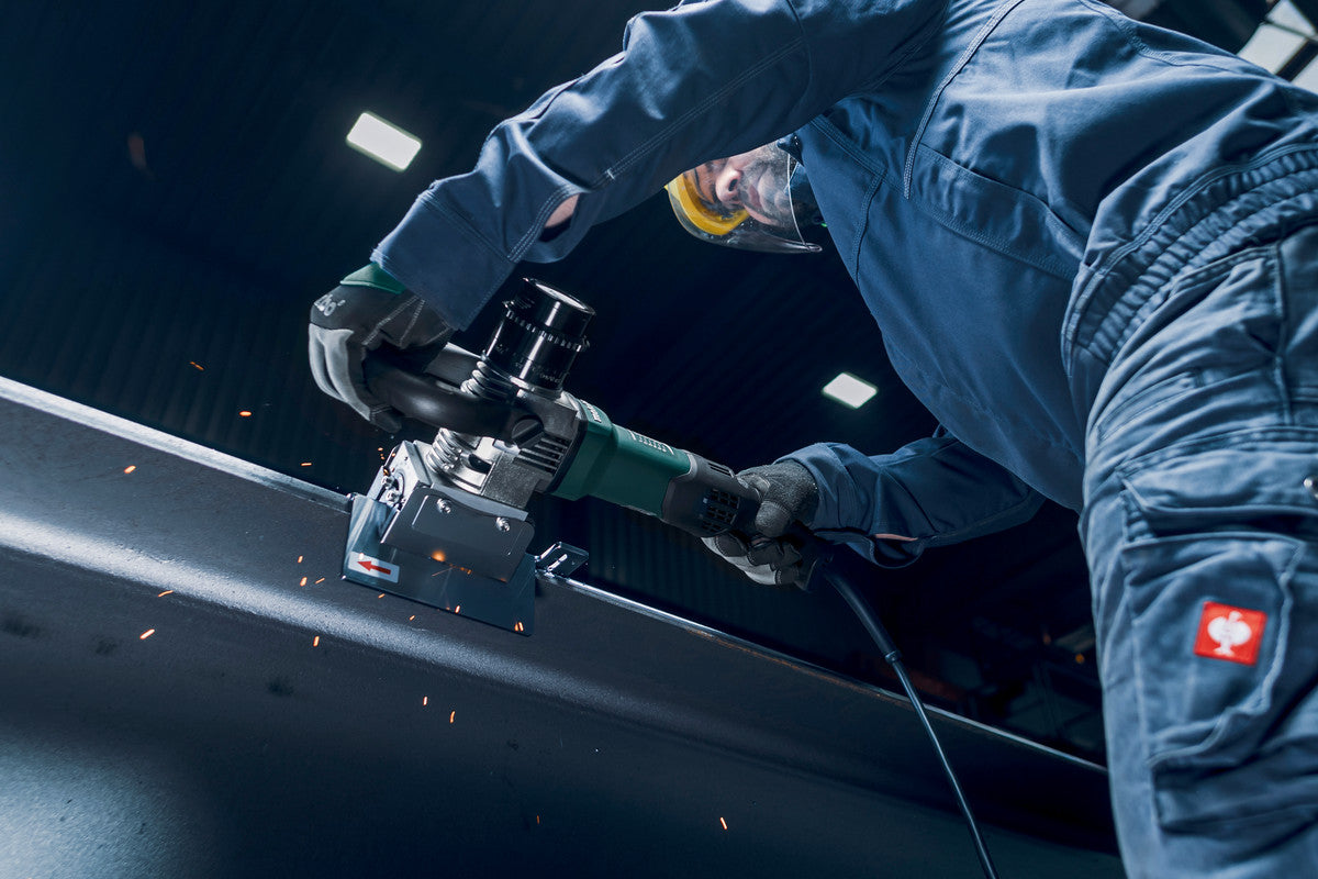 Metabo KFM 17 15 F (601771620) Metal Beveling Tool - Professional Edge Beveler for Steel, Aluminum & Iron - Perfect for Metal Fabrication, Welding & Construction Projects