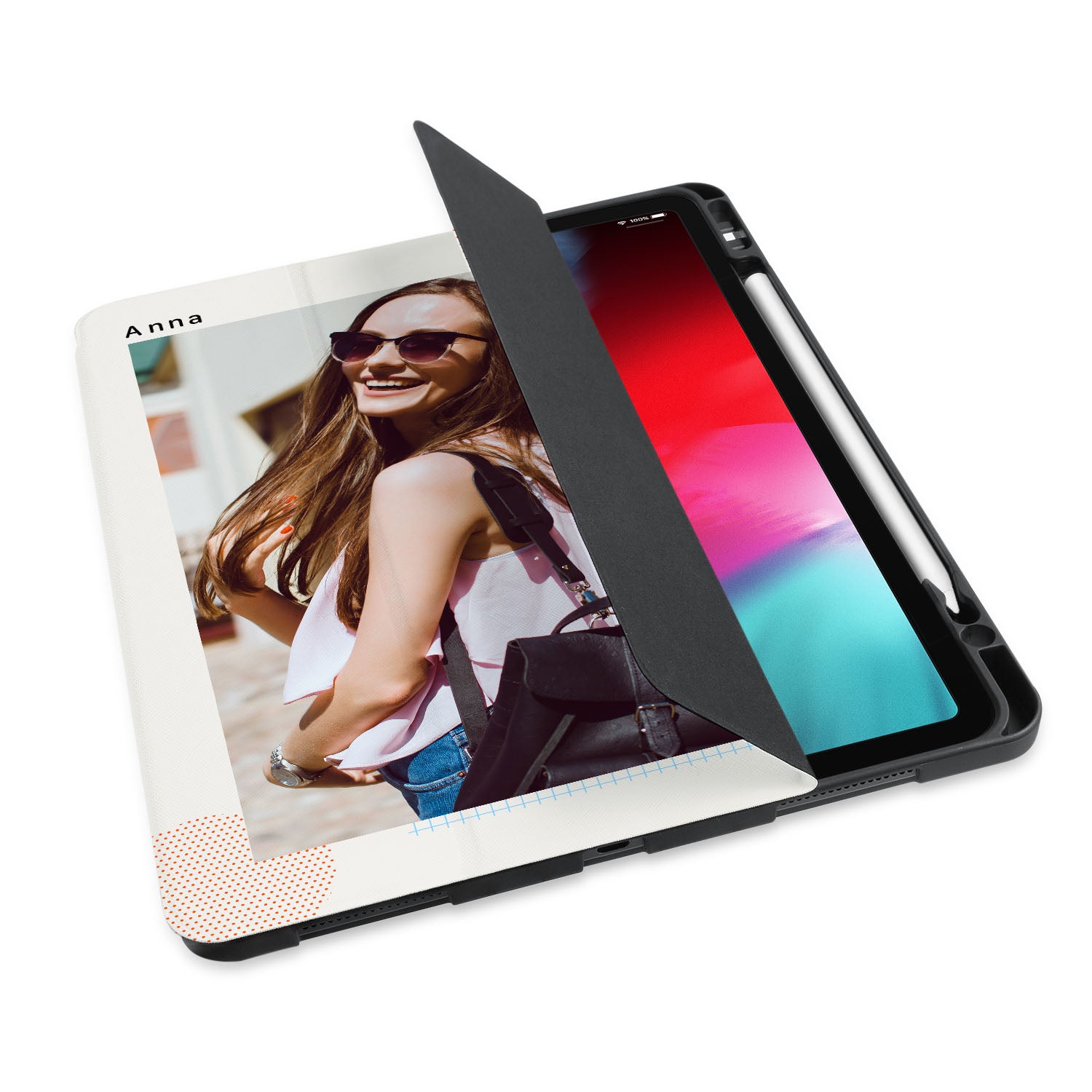 Premium iPad Case - Slim Fit Protective Cover with Auto Sleep/Wake for iPad 6th/7th/8th/9th Gen - Perfect for Work, Travel & Home Use