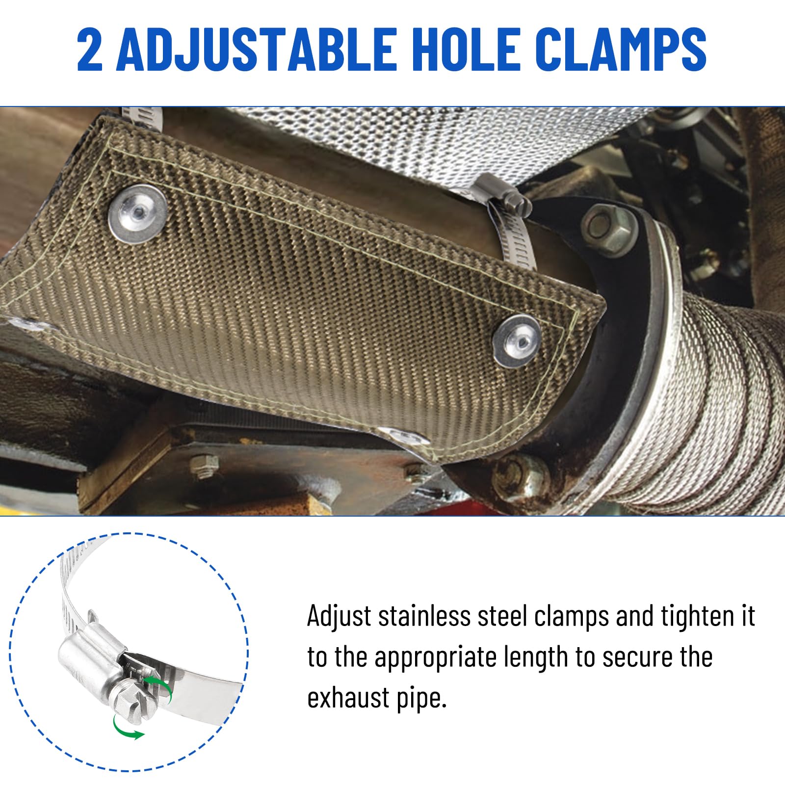 High-Temperature Titanium Exhaust Heat Shield 4