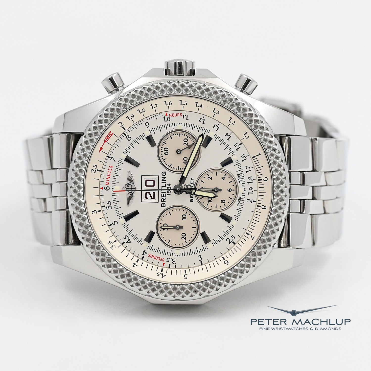 Breitling for Bentley 6.75 Chronograph Men's Luxury Watch - Premium Swiss Automatic Chronograph Timepiece for Business, Formal & Special Occasions