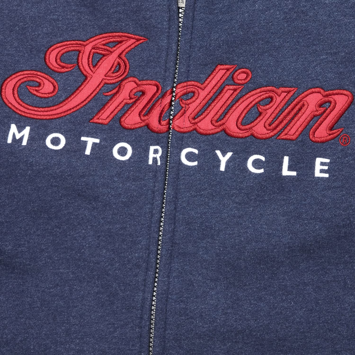 Indian Motorcycle Men's USA Flag Hoodie - Navy Blue Pullover Sweatshirt for Bikers & Patriotic Riders | Motorcycle Club Gear, Casual Wear & American Pride Apparel